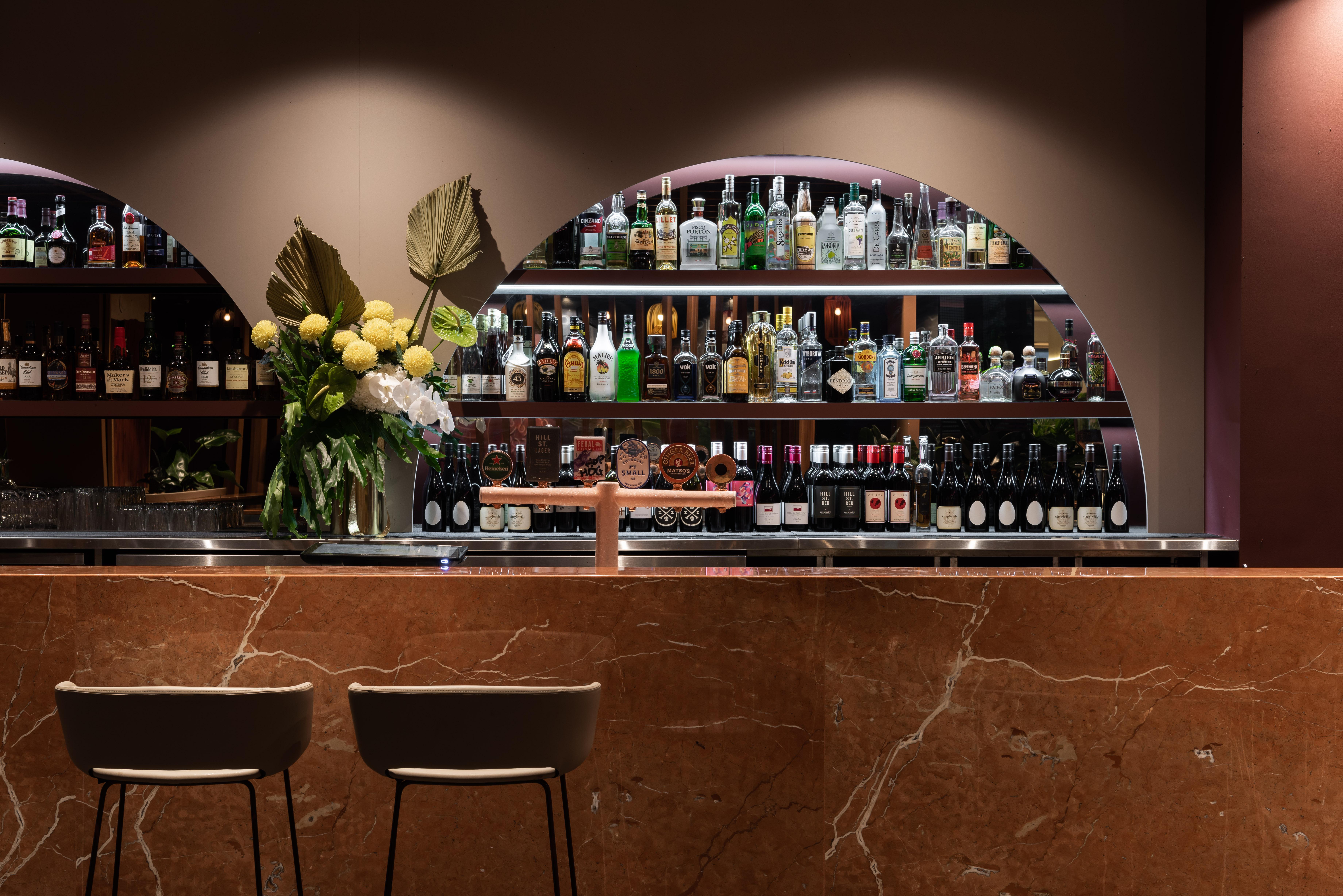 Pan Pacific Perth Ξενοδοχείο Εξωτερικό φωτογραφία The bar at the restaurant