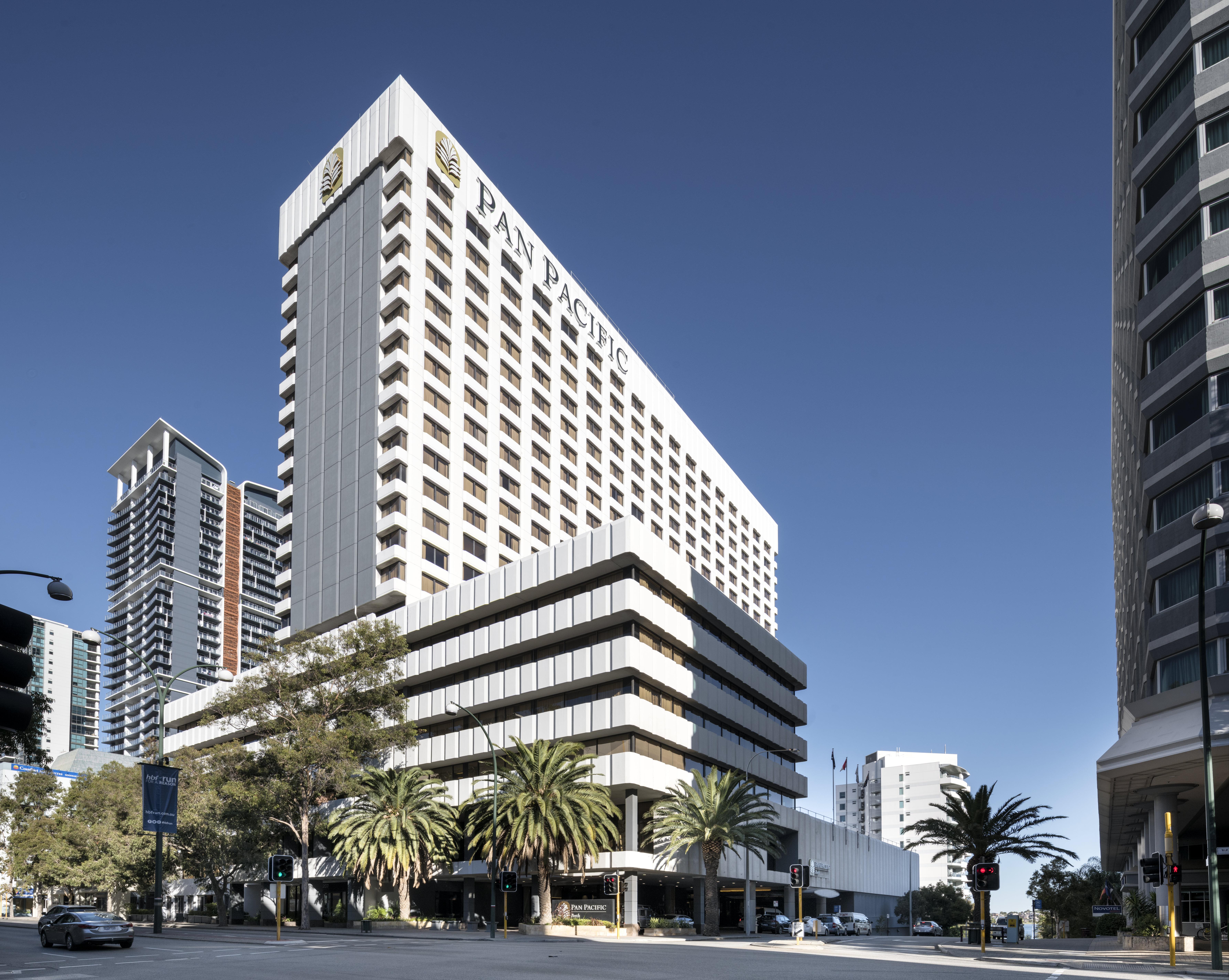 Pan Pacific Perth Ξενοδοχείο Εξωτερικό φωτογραφία The hotel in 2018