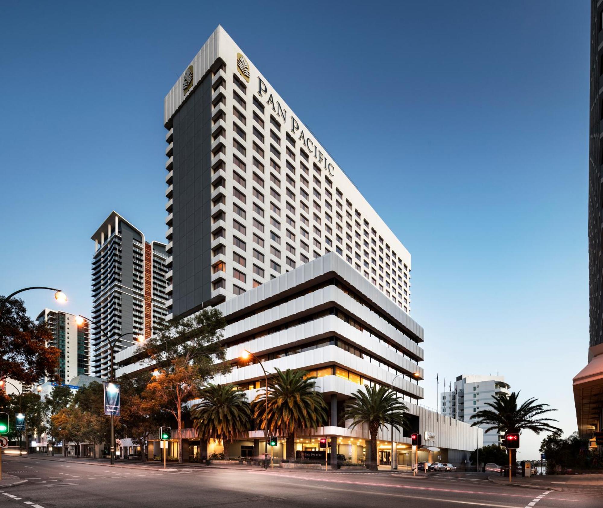 Pan Pacific Perth Ξενοδοχείο Εξωτερικό φωτογραφία The hotel in 2016