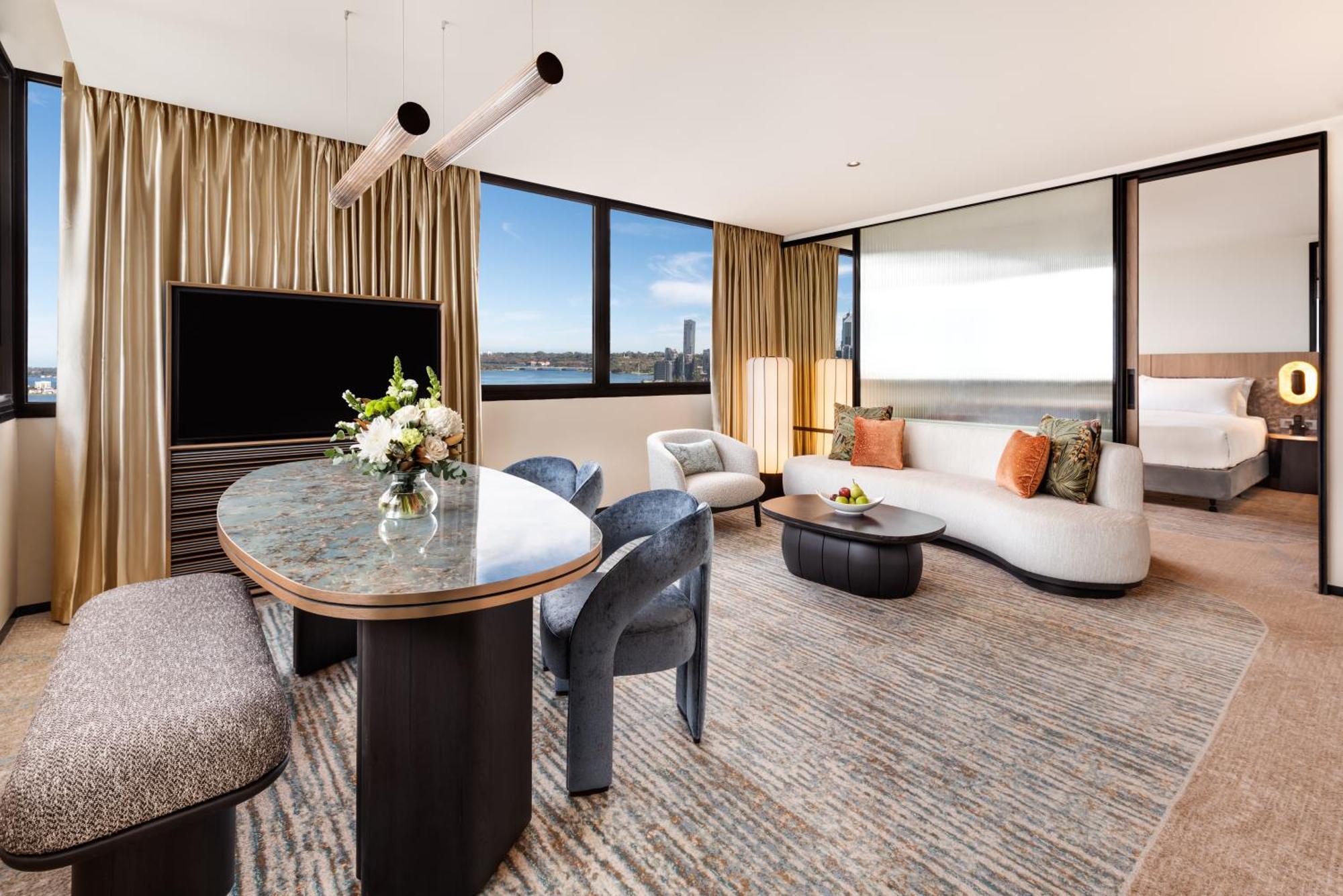 Pan Pacific Perth Ξενοδοχείο Εξωτερικό φωτογραφία A suite at the hotel